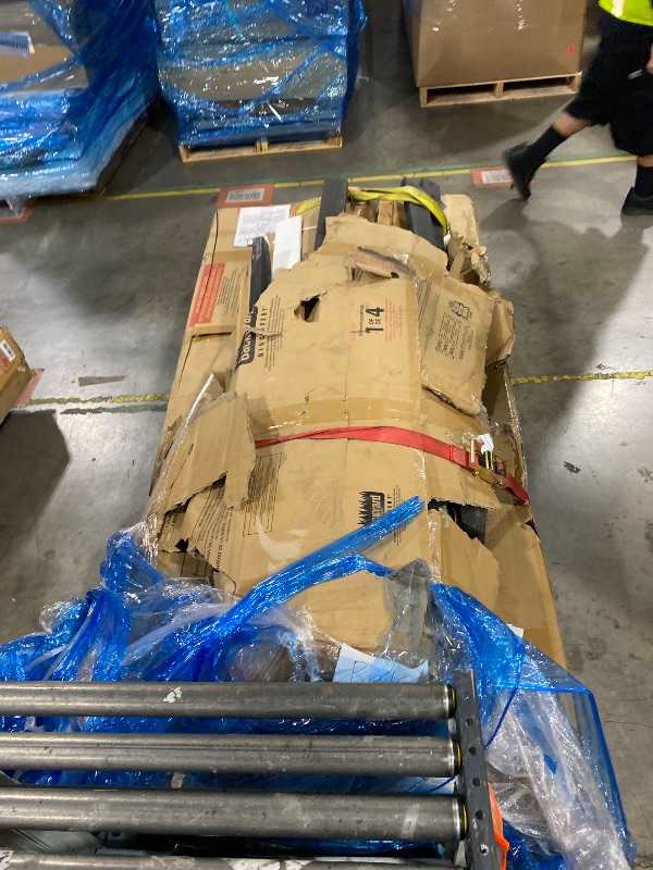 Photo 1 of Backyard Discovery Rosewood Falls Cedar Wood Swing Set with Monkey Bars, Clubhouse, Crow's Nest, Play Kitchen, Wave Slide, Rock Wall, Belt Swings, Web Swing, Half Door, Chalkboard, Outdoor Playset