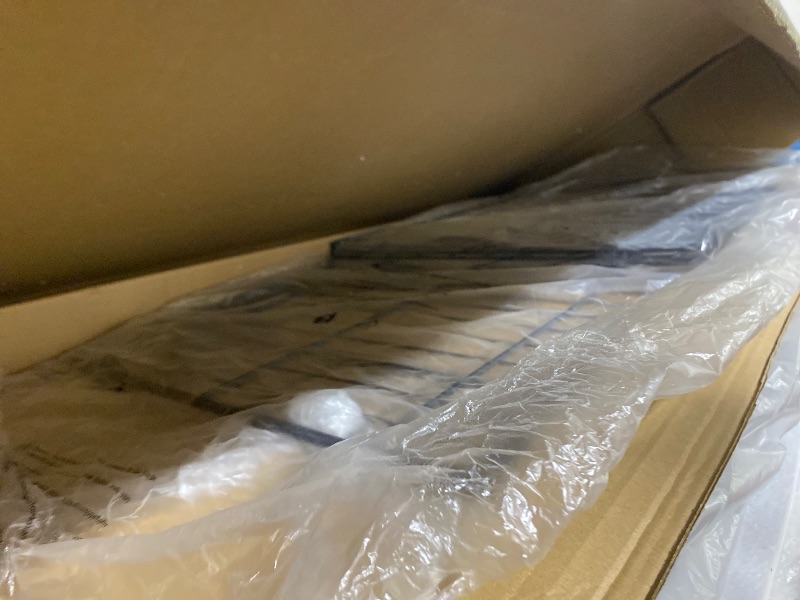 Photo 1 of Garvee Full Size Teddy Fleece Bed Frame Adjustable Cloud Headboard 2 Storage Drawers No Box Spring Required Cream