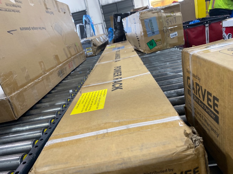 Photo 1 of Garvee Power Cage Power Rack with Dual Pulley System Multi-Function Squat Rack with Cable Crossover Home Gym Black