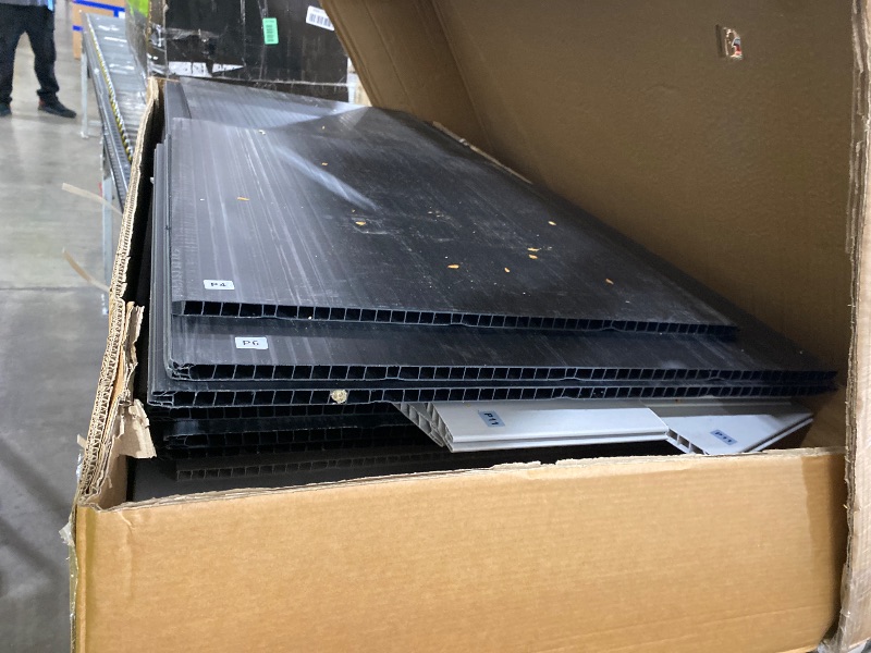 Photo 1 of 6x4ft plastic peak roof storage shed