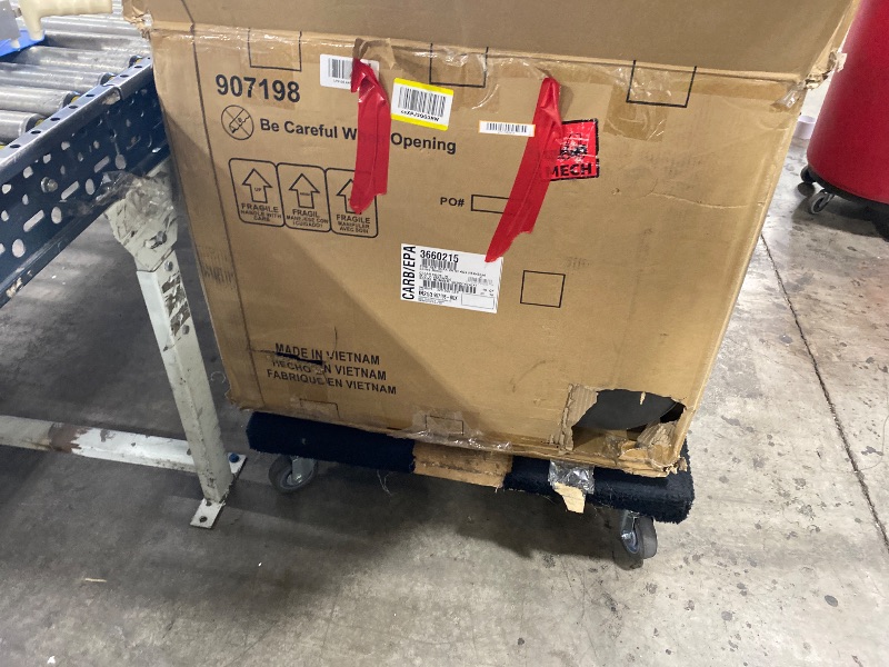 Photo 1 of Signature Design by Ashley Fyne-Dyme Contemporary Power Reclining Sofa with USB Charging Ports and Adjustable Headrest, Brown