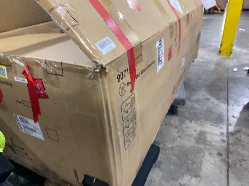 Photo 1 of Signature Design by Ashley Fyne-Dyme Contemporary Power Reclining Sofa with USB Charging Ports and Adjustable Headrest, Brown