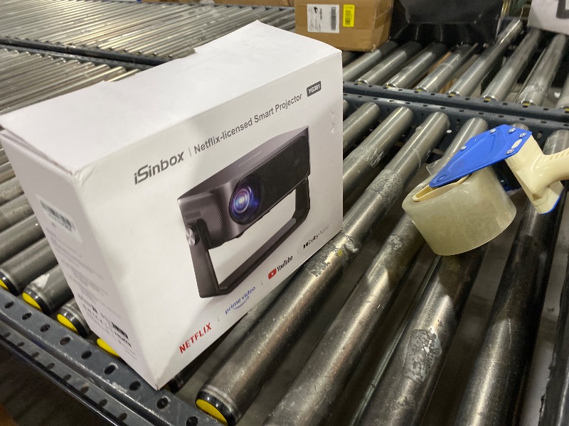 Photo 1 of [2000 ANSI/Auto Focus & Keystone/Built-in APP] 4K Outdoor Projector with Wifi and Bluetooth, Smart Portable Projector with Built in Apps YouTube/PrimeVideo & Dolby, Home Theater Projector with HDR10+