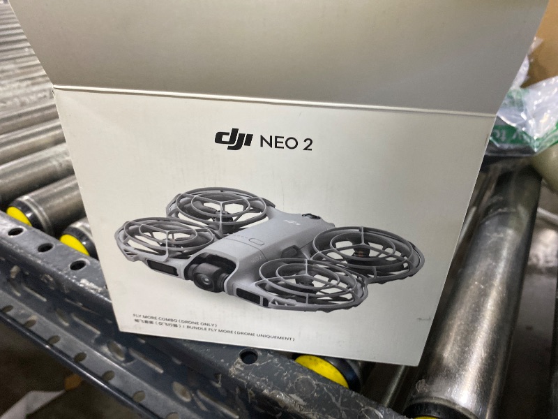 Photo 1 of DJI Neo 2 Fly More Combo (Drone Only), 4K Drone With Camera, Palm Takeoff & Landing, Gesture Control, ActiveTrack, Omnidirectional Obstacle Sensing, 3 Batteries