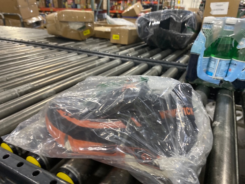 Photo 1 of WOWSTICK Lightweight Work Safety Steel Toe Sneakers, Slip Resistant Breathable Light Construction Tennis Shoes, W27 Orange 50