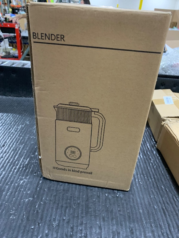 Photo 1 of Snagza Nut Milk Maker. 8-In-1 Multifunctional Nut And Milk Maker, 12-Hour Timer/6-Hour Keep-Warm Function, One-Button Self-Cleaning. For Making Almond Milk, Oat Milk, Soy Milk, Smoothies, and Juices.