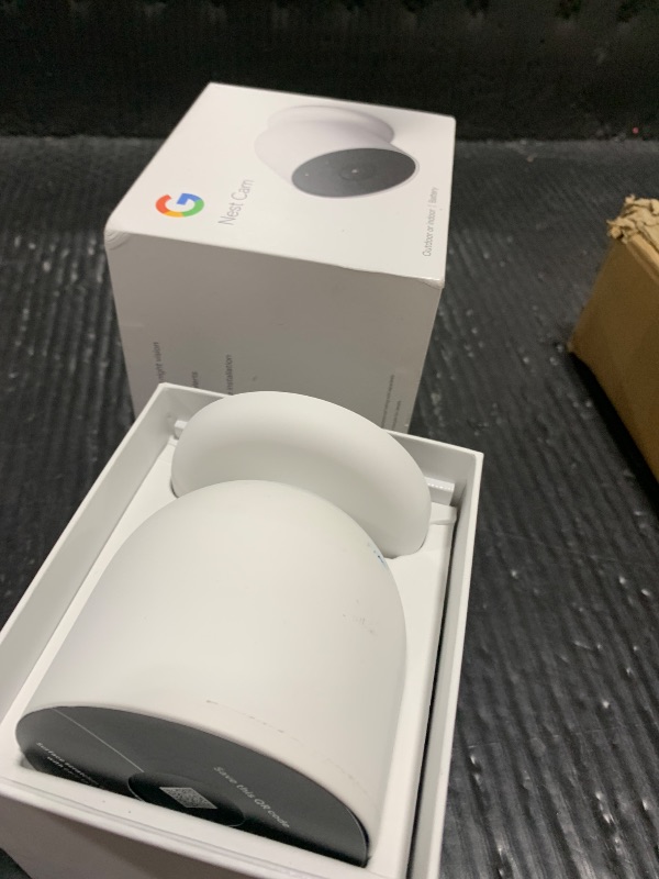Photo 1 of Google Nest Cam Outdoor or Indoor, Battery - 2nd Generation - 1 Pack