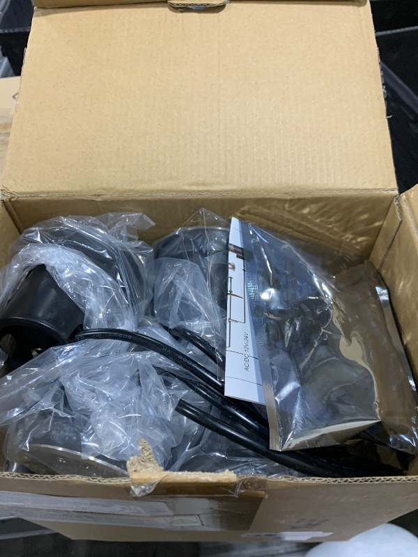 Photo 1 of Tuanse 16 Pack Low Voltage Landscape Lights with 32 Connectors and 2 Remotes, RGBW Colored LED Well Lighting 12V-24V Waterproof Outdoor In Ground Lights for Garden Pathway Deck