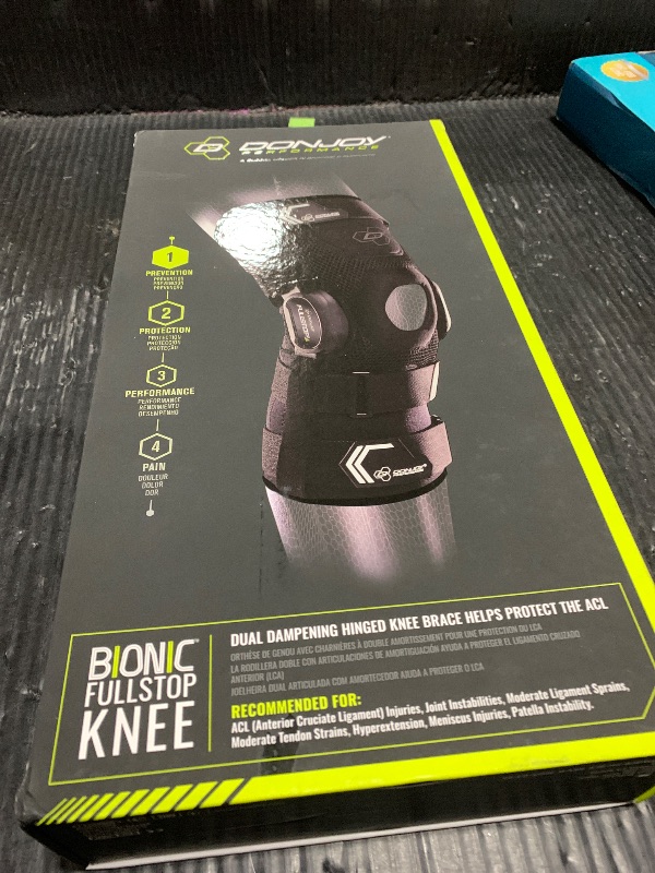 Photo 1 of DONJOY PERFORMANCE - BIONIC FULLSTOP Knee Brace- Black- S