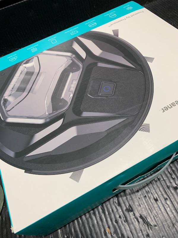 Photo 1 of Lefant M320 Robot Vacuum Cleaner Featuring Carpet Detection, 6000Pa Powerful Suction, 210 Minutes runtime, Making it Ideal for Hard Floors and pet Hair, Black.