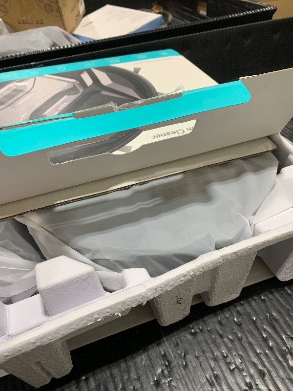 Photo 1 of Lefant M320 Robot Vacuum Cleaner Featuring Carpet Detection, 6000Pa Powerful Suction, 210 Minutes runtime, Making it Ideal for Hard Floors and pet Hair, Black.