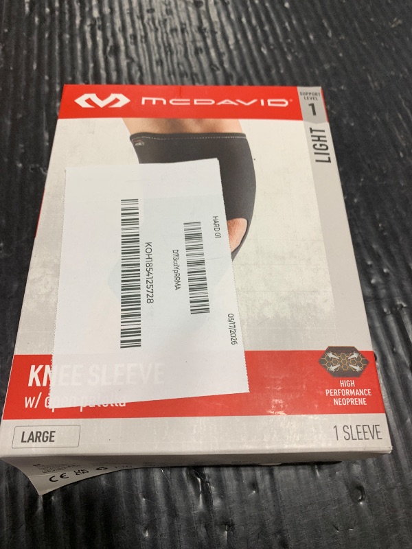 Photo 1 of MCDAVID PATELLAOPENING KNEE BANDING, b black, L