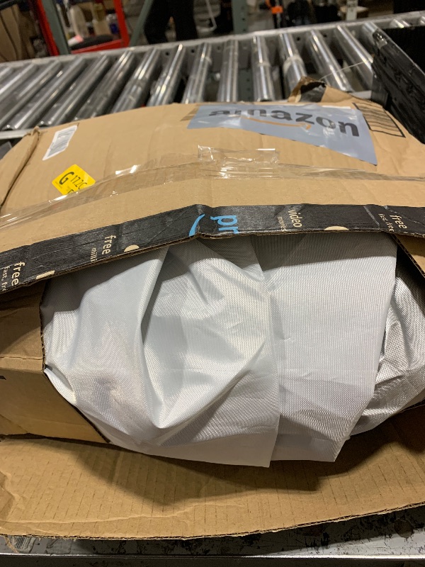 Photo 1 of 10×10 Canopy Replacement Top, Pop Up Canopy Replacement Tent Cover for Straight Leg Frame, Waterproof Canopy Top Cover for Garden Patio Camping (Top Only)(Silver White)