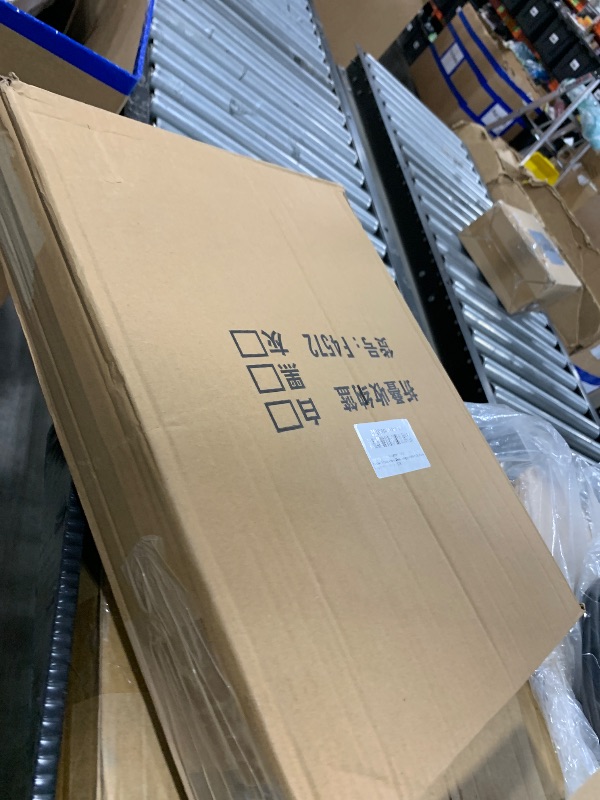 Photo 1 of Xowine 1-Pack Plastic Double Laundry Baskets, Collapsible Plastic Laundry Hamper with Lids, Grey