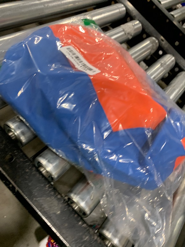 Photo 1 of Tnoay Herding Ball for Dogs Horse with Cover | Dual Layered Herding Dog Jolly Ball for Australian Shepherds with Hand Pump | Herding Toys for Dog | 18",Orange&Blue