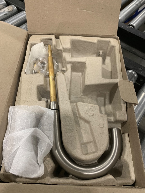 Photo 1 of Moen Ronan Spot Resist Brushed Nickel Two-Handle Widespread Modern Bathroom Faucet, Valve Included, 84023SRN