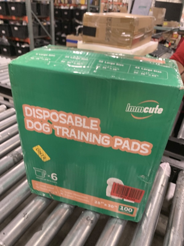 Photo 1 of 100 Count Large Dog & Cat Puppy Pee Pads - 28"x30" Absorbent Potty Training Pads | Leakproof Quick-Dry Disposable Pet Pads for Puppies, Dogs & Cats | Indoor, Outdoor, Litter Box, Housebreaking Use