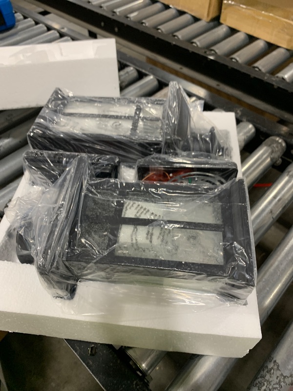 Photo 1 of Motion Sensor Outdoor Wall Lights 2 Packs- Updated Dusk to Dawn Outdoor Lighting, Exterior Light Fixtures with E26 Sockets & Tempered Glass, Wall Mounted Black Waterproof Outdoor Lights for House