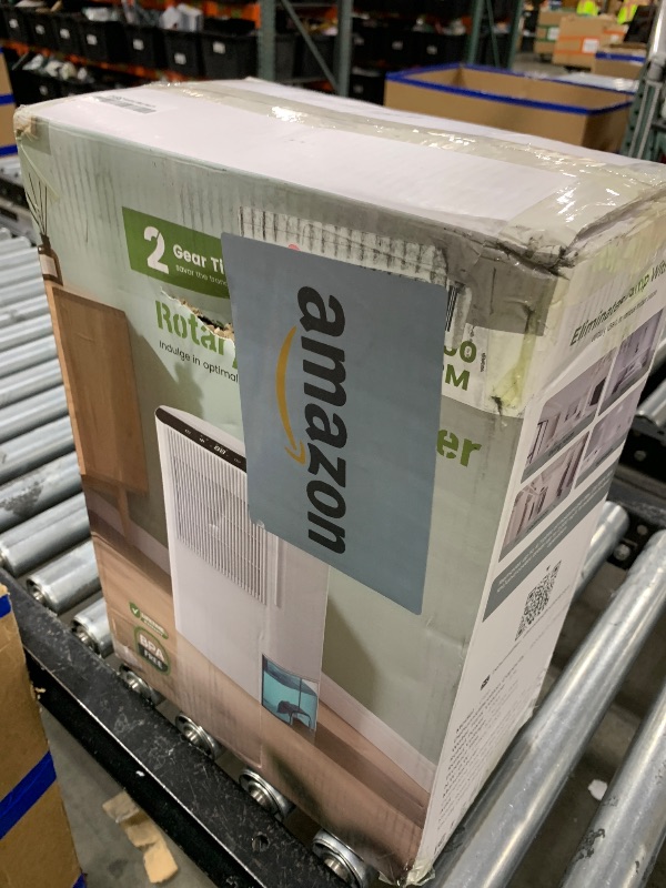 Photo 1 of Dehumidifiers for Home, 2000 Sq.Ft Small Dehumidifier with 3.3ft Drain Hose, 2.5L Tank, Timer Sleep Mode, Portable Dehumidifier for Basement, Bedroom, Bathroom (Frost White)