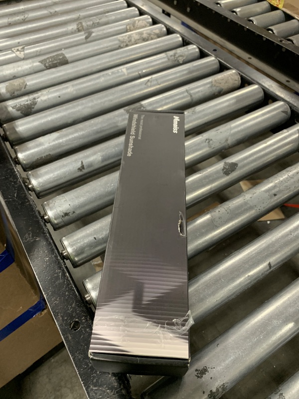 Photo 1 of [Upgraded] Nmoiss Windshield Sun Shade Umbrella - [Vinyl Coating Heat Shield] Protect Car from Sun Rays & Heat Damage Keep Cool and Protect Interior, Spring Structure Edge Medium 56" L x 31" W