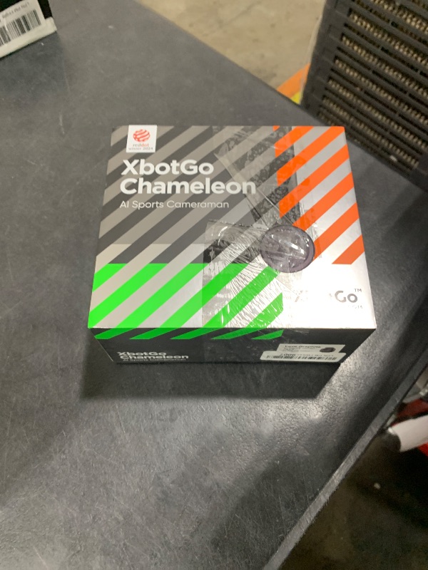 Photo 1 of XbotGo Chameleon AI Auto Sports Action Camera - 4K 60FPS Soccer Camera and Basketball Tracking Camera for Team Sports, Live Streaming, No Subscription, Works with iOS & Android (Lava Graphite)