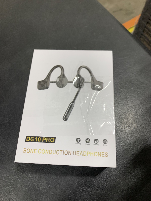 Photo 1 of RR SPORTS Bone Conduction Headphones with AI Noise-Canceling Mic, Double-Tap Mute, Bluetooth 5.4 Dual Device, Open-Ear Safe for Truck Drivers, All-Day Comfort & Clear Calls for Work,Meetings(Pink)