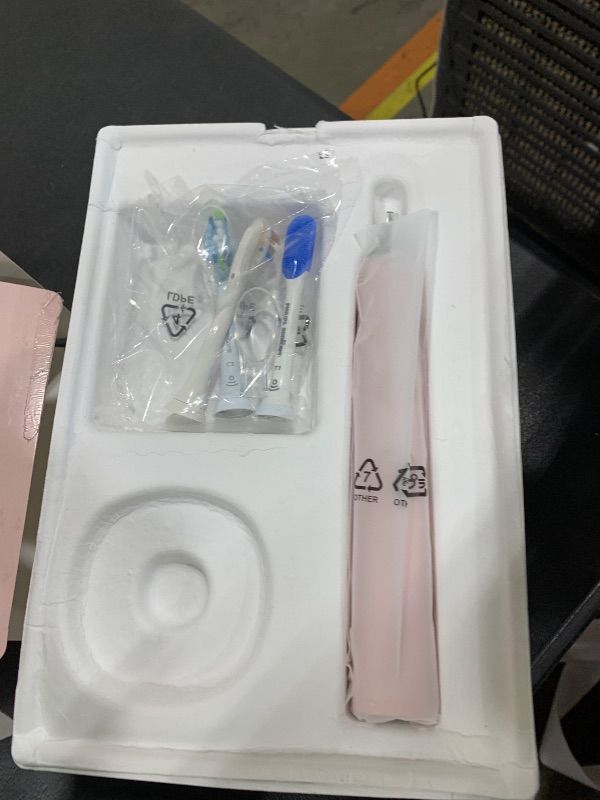 Photo 1 of Philips Sonicare DiamondClean Smart 9500 Electric Toothbrush, Sonic Toothbrush with App, Pressure Sensor, Brush Head Detection, 5 Brushing Modes and 3 Intensity Levels, Pink, Model HX9923/21