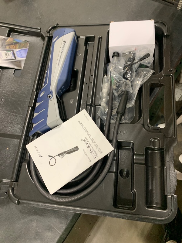 Photo 1 of INFICON D-TEK Stratus Refrigerant Leak Detector and Portable Monitor, Model: 724-202-G1,Off-White