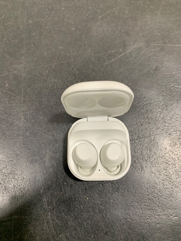 Photo 1 of Samsung Galaxy Buds FE True Wireless Bluetooth Earbuds, In-Ear Secure Fit, Noise Cancelling, Auto Switch Audio, Touch Control, Built-in Voice Assistant, White [US Version, 1Yr Manufacturer Warranty]
