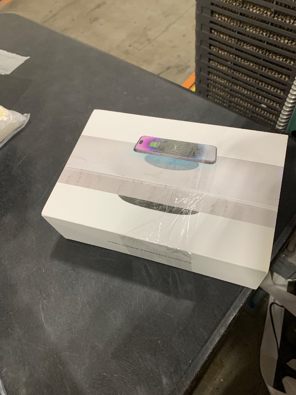 Photo 1 of 1.57"(40mm) NiiTTER Invisible Wireless Charger, Under Desk Wireless Charger, Under Counter Charging for iPhone 17/16/15/14/13/12/ Samsung Galaxy S25/S24/S23/S22/S21(Adapter Included)