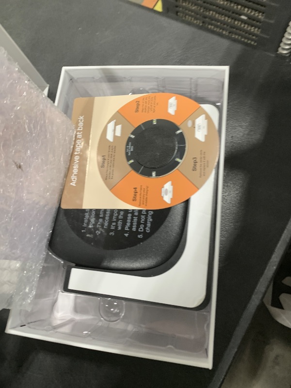 Photo 1 of 1.57"(40mm) NiiTTER Invisible Wireless Charger, Under Desk Wireless Charger, Under Counter Charging for iPhone 17/16/15/14/13/12/ Samsung Galaxy S25/S24/S23/S22/S21(Adapter Included)