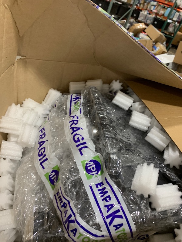 Photo 1 of Ninja DoubleStack XL 2-Basket Air Fryer, Smart Cook System, DoubleStack Technology Cooks 4 Foods at Once, 10 QT, 6-in-1, Air Fry, Broil, Bake, Easy Meals, Easy Clean,Grey, SL401 (Renewed)