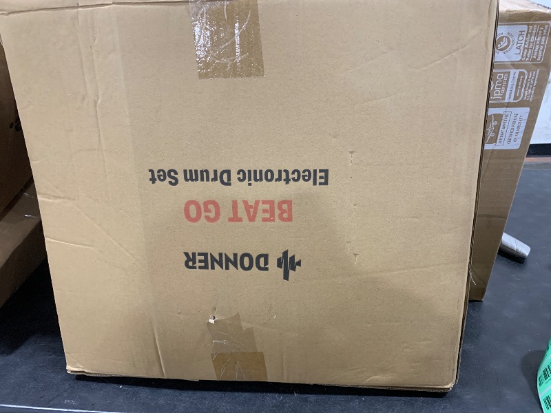 Photo 1 of Donner Beat Go Electronic Drum Set, Portable Electric Drum Kit with Training Lessons for Beginners, Compact Table Drum with Drumstick and Backpack, 180 Voices 30 Demo Songs 15 Drum Kits