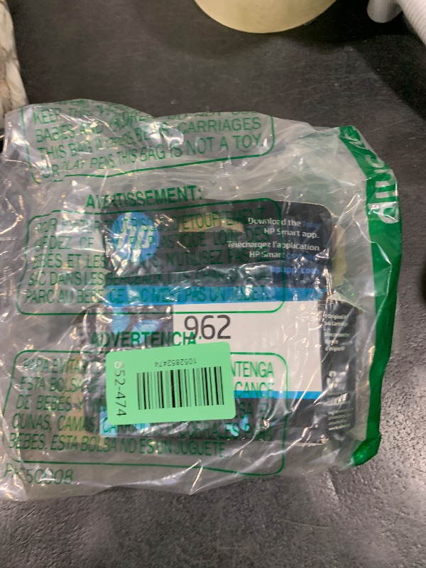 Photo 1 of HP 962 Cyan Ink Cartridge | Works with OfficeJet 9010, Pro 9010, 9020 | Eligible for Instant Ink | 3HZ96AN