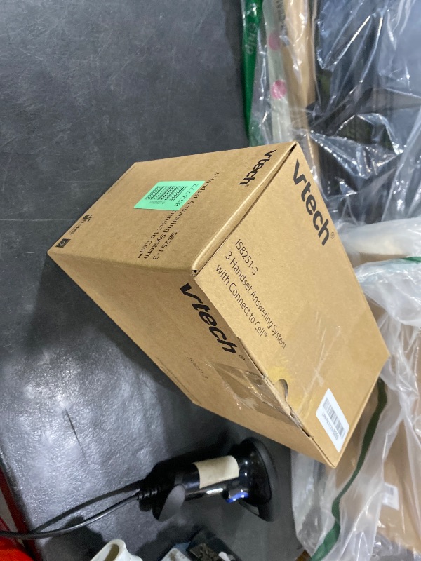 Photo 1 of VTech IS8251-3 Business Grade 3-Handset Expandable Cordless Phone for Home Office, 5" Color Display, Programmable Short Cut Keys, Smart Call Blocking, Answering System,Bluetooth Connect to Cell