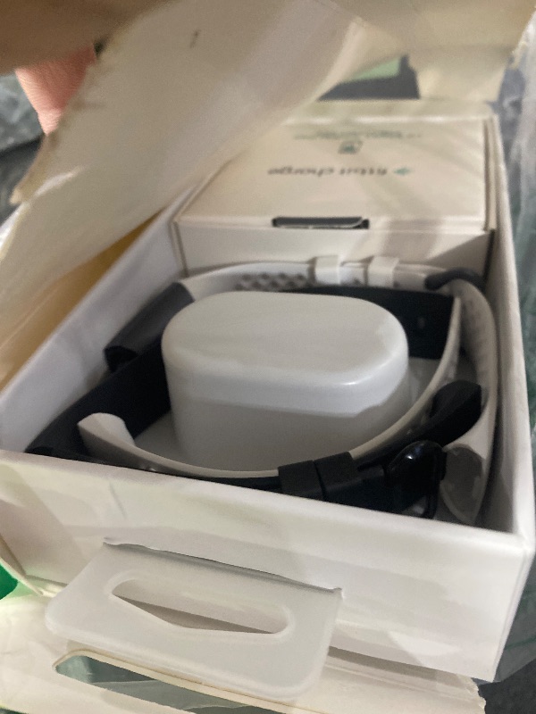 Photo 1 of Fitbit Charge 3 SE Fitness Activity Tracker Graphite/White Silicone, One Size (S and L Bands Included),1 Count (Pack of 1)