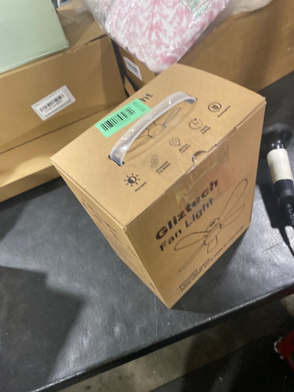 Photo 1 of Canopy Fan 20'', 20000mAh Portable Outdoor Ceiling Fan with Light with Remote Control and Extension Hook, Easy Operation Battery Powered Fan Light for Gazebo, Tent, Patio, Camping