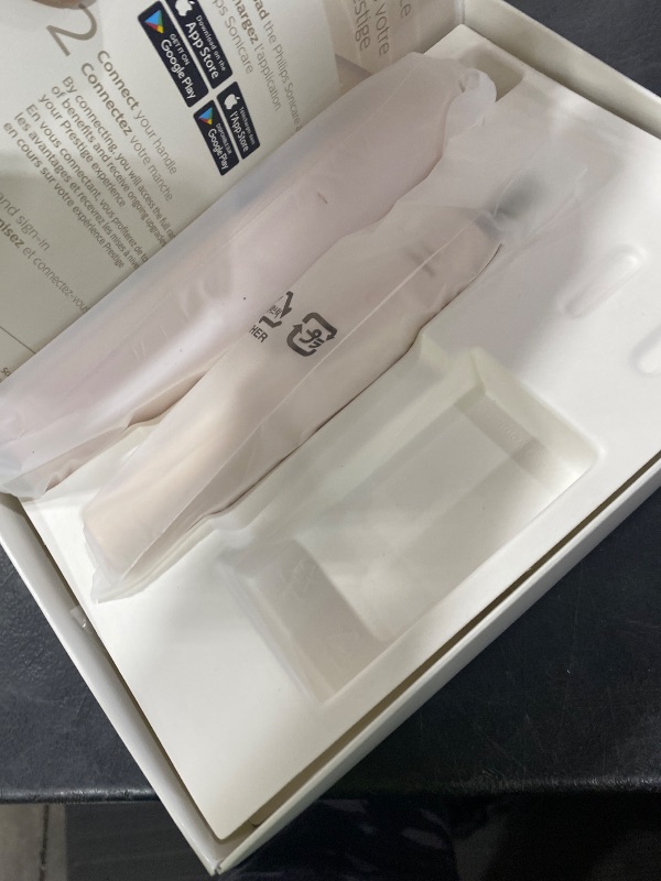 Photo 1 of Philips Sonicare DiamondClean 9900 Prestige Electric Toothbrush - with SenseIQ Technology and Advanced AI App, 5 Brushing Modes, 3 Intensity Levels, Charging Travel Case, Champagne, HX9990/11