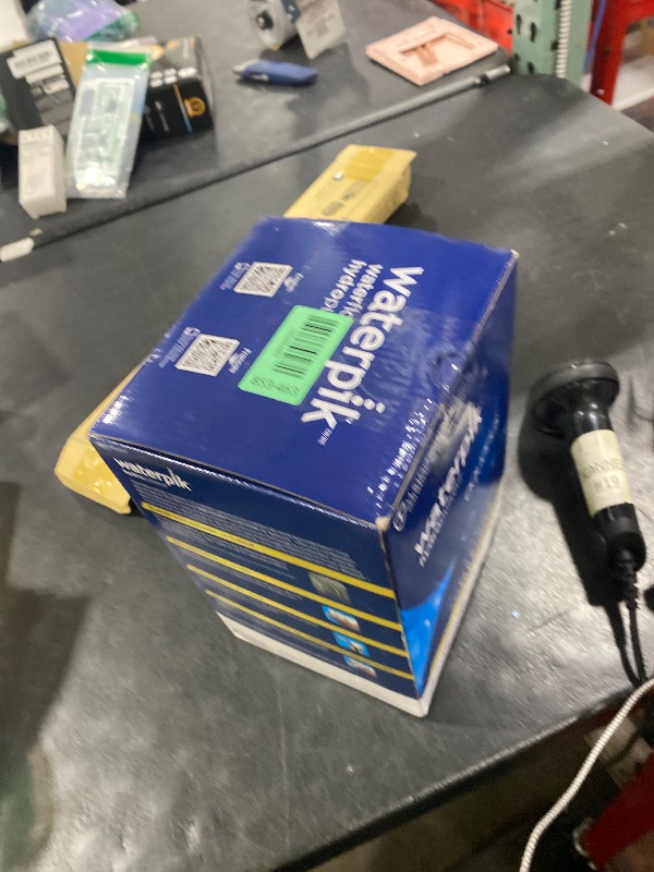 Photo 1 of **USED, INCOMPLETE** Waterpik Aquarius Water Flosser For Teeth Cleaning, Gums, Braces, Dental Care, Electric Power With 10 Settings, 7 Tips For Multiple Users And Needs, ADA Accepted, White WP-660, Packaging May Vary