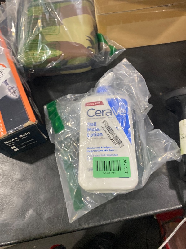 Photo 1 of CeraVe Daily Moisturizing Lotion for Dry Skin, Body Lotion & Face Moisturizer with Hyaluronic Acid and Ceramides, Daily Moisturizer, Fragrance Free, Oil-Free, 19 Ounce