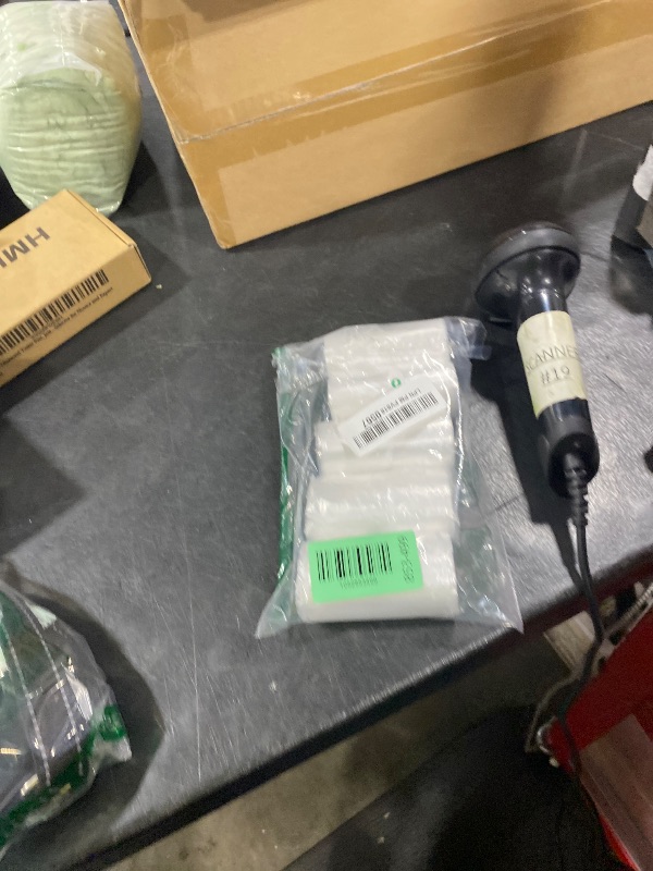 Photo 1 of 0.5 Gallon 250 pcs Mini Clear Trash Bags, Tiny Strong Garbage Bags,Small Plastic Bags for Desktop Trash Bin, Tiny Bathroom Trash Can Bin Liners,Mini Bags for Waste Basket Liner,Fit 2 Liters-Clear