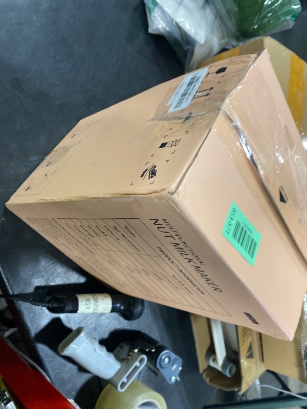 Photo 1 of 10-in-1 Nut Milk Maker Machine, 42oz Automatic Nut Milk Maker with LED Touch Screen, Self-Cleaning, 12H Delay Start, Keep Warm, Automatic for Soy/Oat/Almond Milk, Juice,Coconut,Plant Base & Boil Water