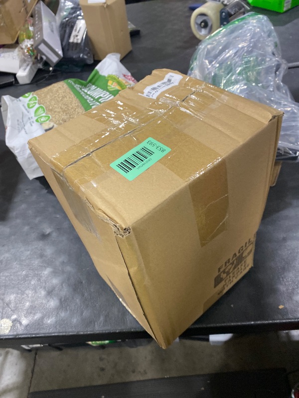 Photo 1 of 1 Gallon thickened Square Glass Pitcher with Lid, Classic Stripes Water Pitchers for Fridge, Borosilicate Glass Carafe for Hot/Cold Brew Drink, Extra Large Jug with Handle for Iced Tea, Coffee, Juice