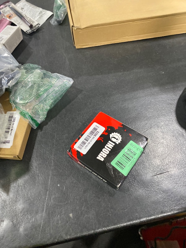 Photo 1 of INJORA 1.3" Beadlock Wheel Brass -5.25mm Offset Rims for SCX24 TRX4M 1/24 1/18 RC Crawlers Upgrade(W1310)