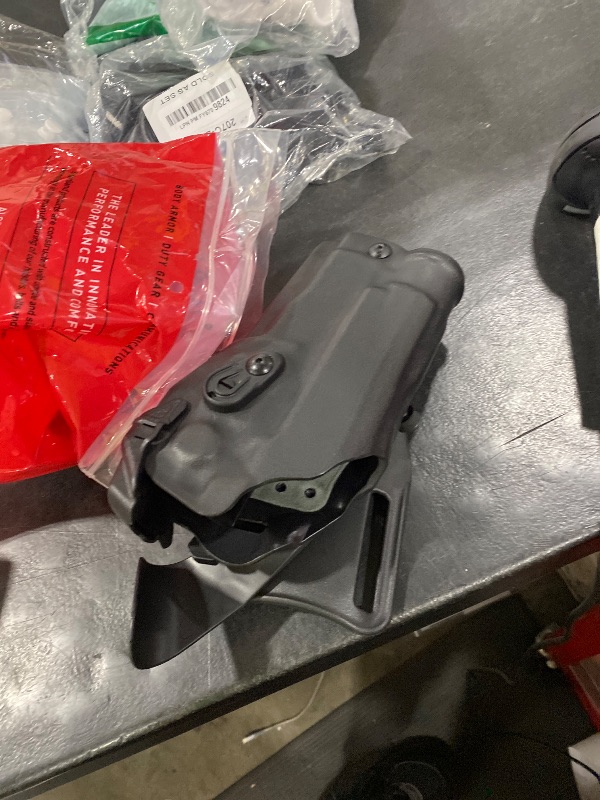 Photo 1 of Safariland 6390RDS Level One Retention Duty Holster, Red Dot Sight Compatible, STX Tactical Black, Right Hand, Fits: STI STACC P 4.4" Surefire X300U