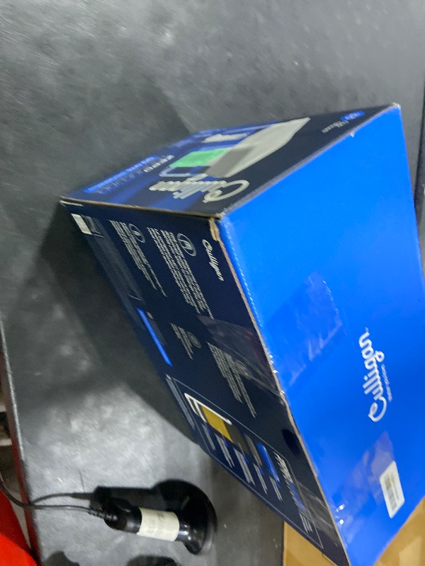 Photo 1 of Culligan with ZeroWater Technology 33-Cup Water Filter Dispenser – Includes 5-Stage Advanced Water Filter, Certified to Reduce Lead, Total PFAS (Forever Chemicals), Mercury, Fluoride, and Chlorine