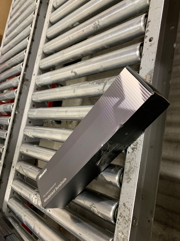 Photo 1 of [Upgraded] Nmoiss Windshield Sun Shade Umbrella - [Vinyl Coating Heat Shield] Protect Car from Sun Rays & Heat Damage Keep Cool and Protect Interior, Spring Structure Edge Medium 56" L x 31" W