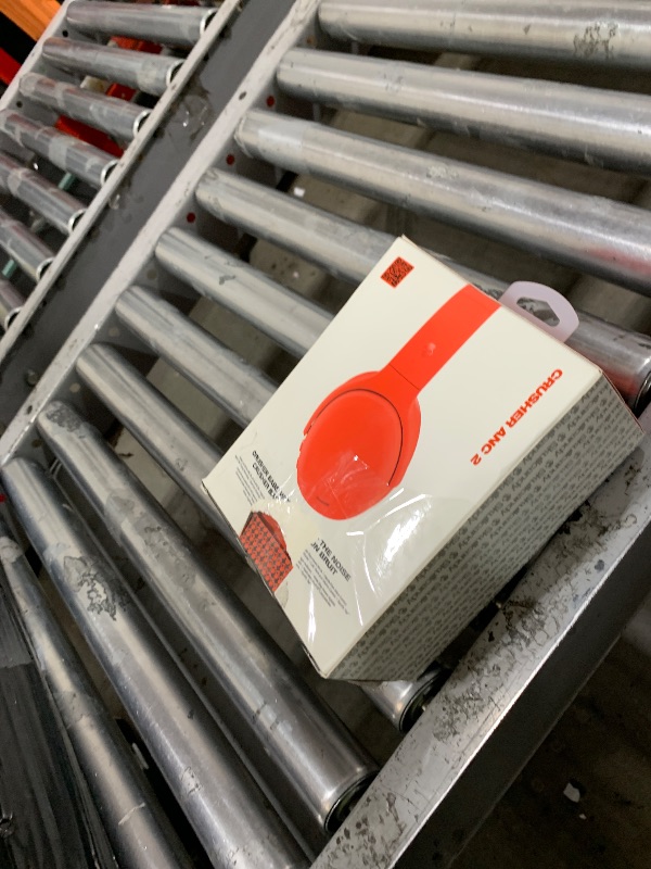 Photo 1 of Skullcandy Crusher ANC 2 Wireless Over-Ear Bluetooth Headphones with Multi-Sensory Bass, Active Noise Cancelling, Up to 60 Hours Battery, Microphone for iPhone Android - Plasma