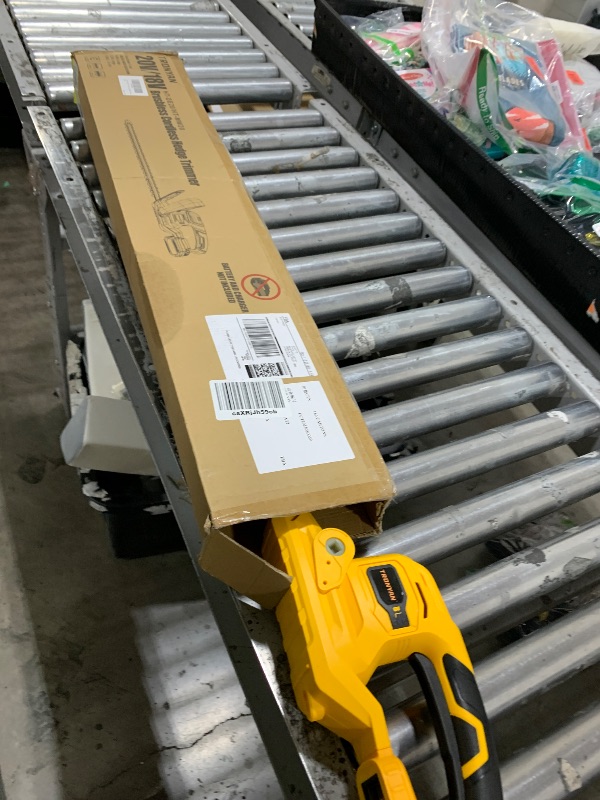 Photo 1 of Tronyan Hedge Trimmer Compatible with Milwaukee 18V Battery (Tool Only), Cordless Bush Trimmer with 1600RPM Brushless Motor, 22 Inches Steel Blade with 3/5'' Cutting Capacity (No Battery)