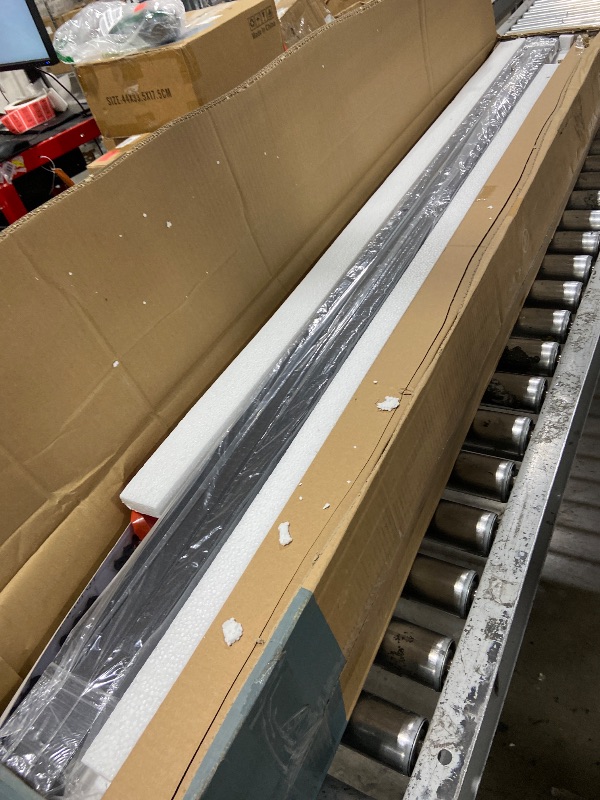 Photo 1 of Sweetcrispy Queen Size Bed Frame with Headboard, 800LBS Mattress Foundation with All Sturdy Metal Support, Under Bed Storage, No Box Spring Needed, Easy Assembly, Rust Brown